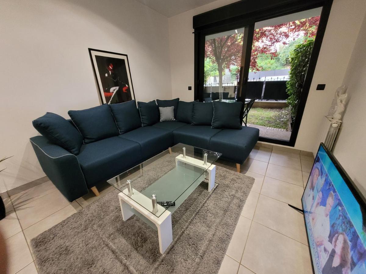 Appartement Standing 2 Pieces Avec Jardin Entre Paris & Dysney Bry-sur-Marne Bagian luar foto